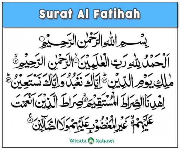 Surat-Al-Fatihah