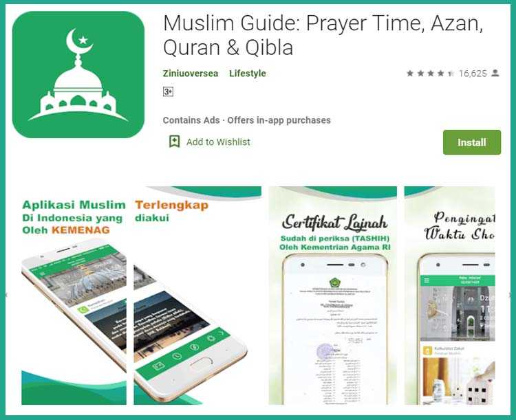 Muslim Guide Aplikasi Adzan Otomatis Dan Jadwal Sholat
