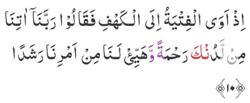 Idgham Bilaghunnah Dalam Al Kahfi Ayat 10